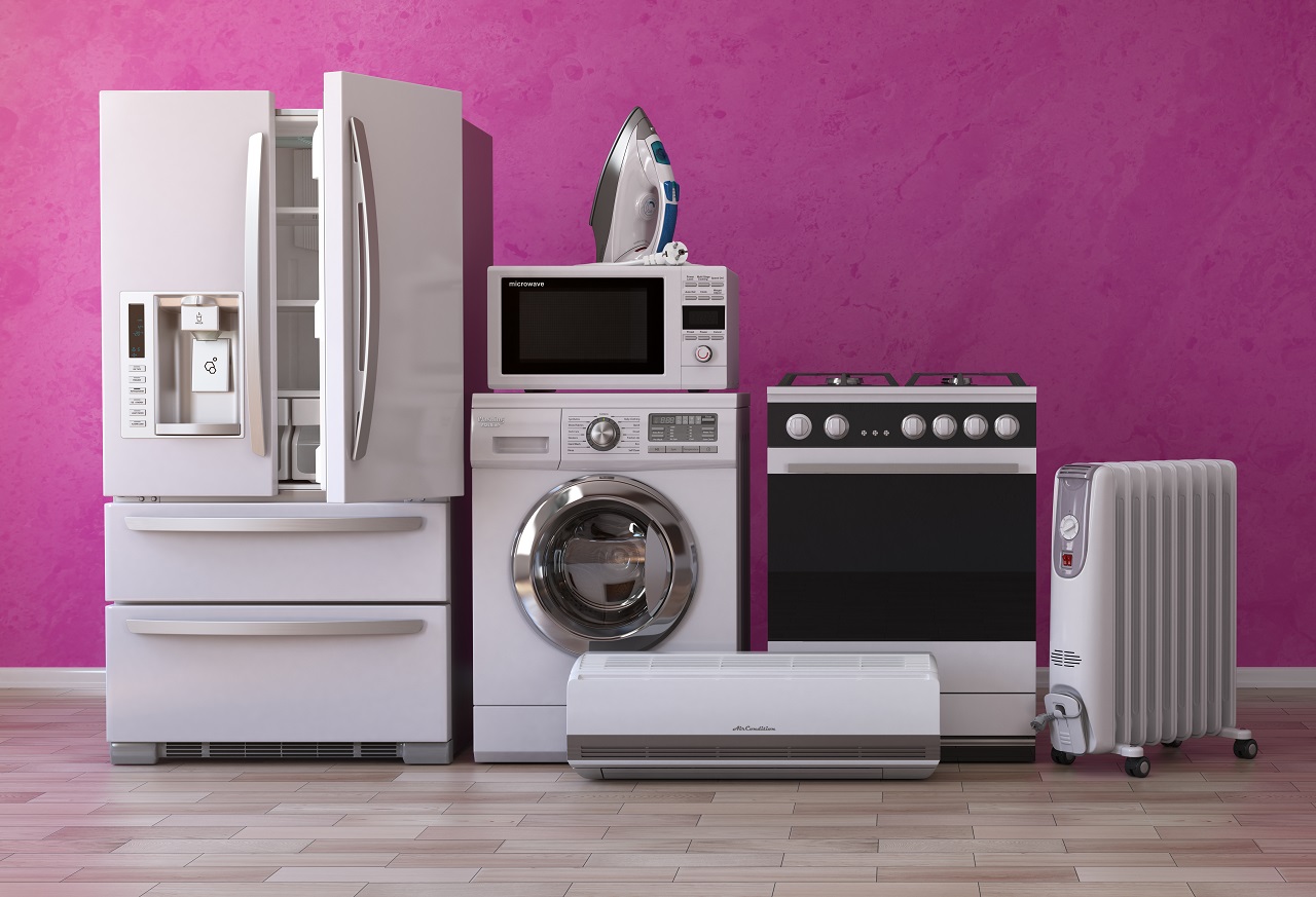 A set of home appliances